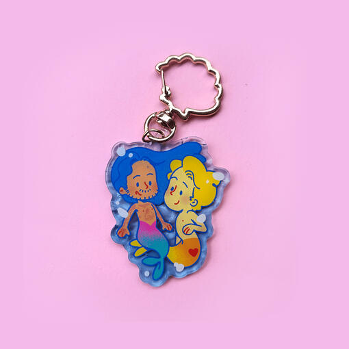 Mermaid Stede & Ed Ripple 2.5" Charm £7