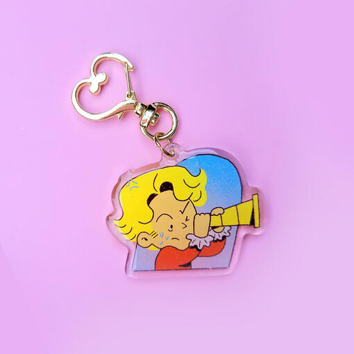 Stede 2" Glitter Charm £4