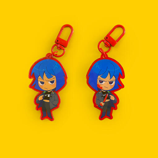 Melanie Double Sided 2.5" Charm £6