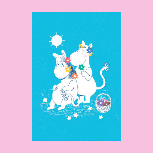 Ed & Stede Moomins 4x6" £3