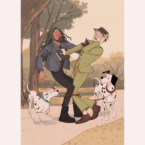 Dalmatians A5/A4 Print £4/£6