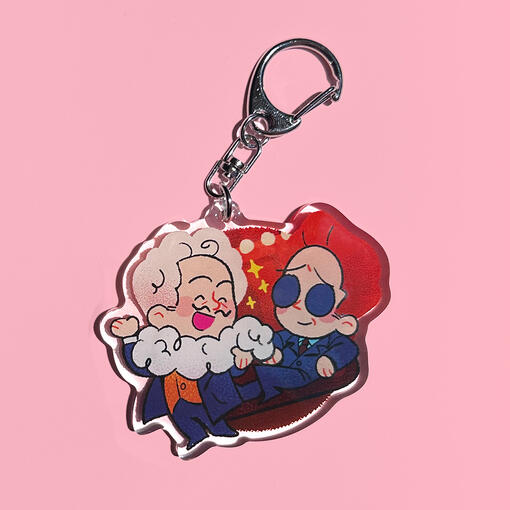 Mr Fell 2.5" Charm £5