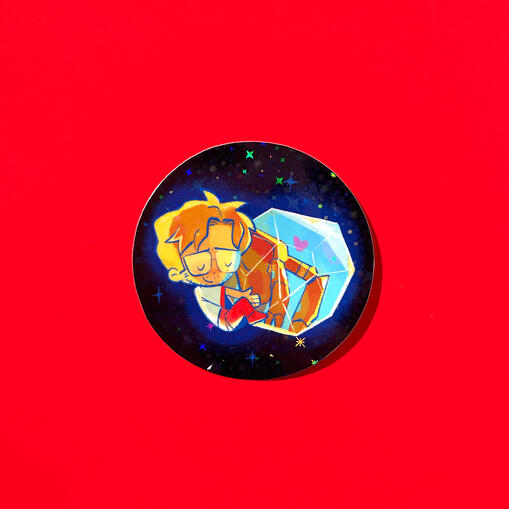 PHM Glitter 2.5" Sticker £2